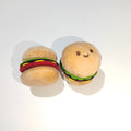 Decompression Hamburger Pet Sounding Toy