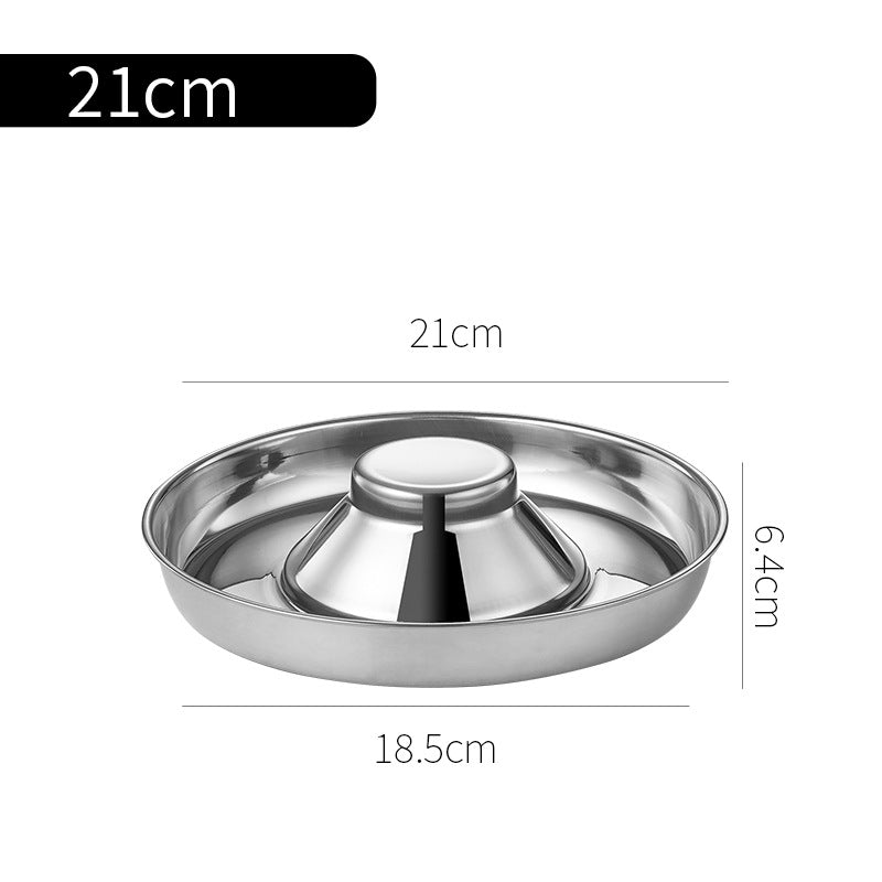Stainless Steel Puppy Weaning Bowls,Cat Bowls For Food Water,Multiple Puppies Feeder Whelping Dishes,Litter Feeding Station Pans For Small Dogs Cats