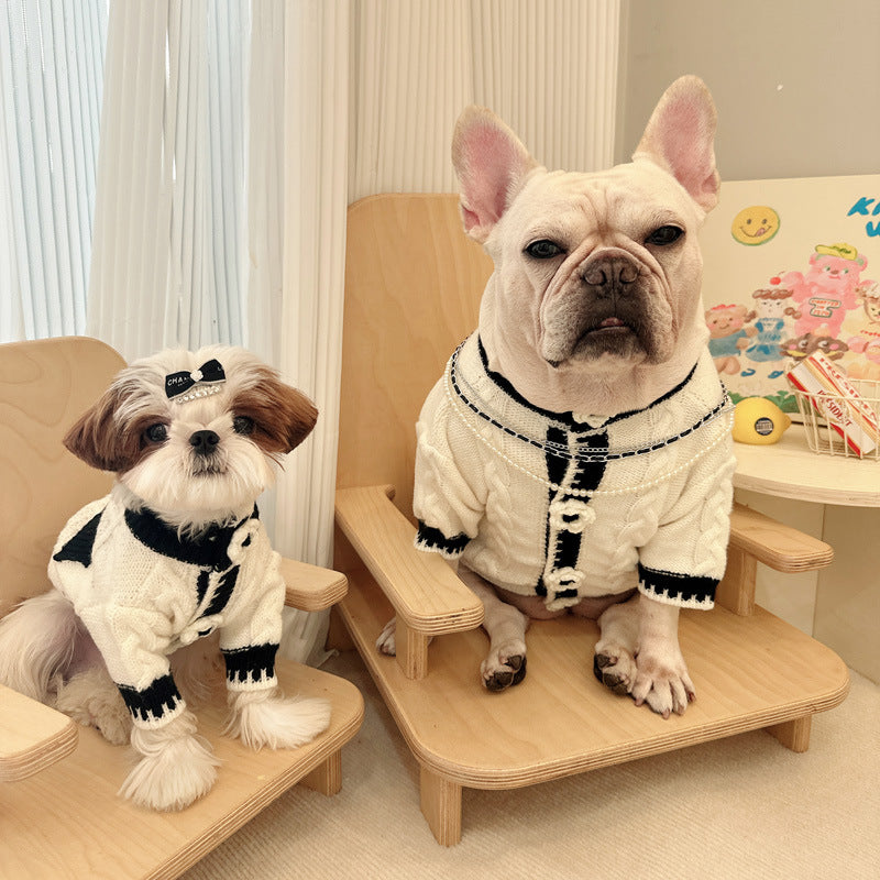 Dog Clothes Pet Autumn And Winter Jarre Aero Bull Schnauzer Sweater