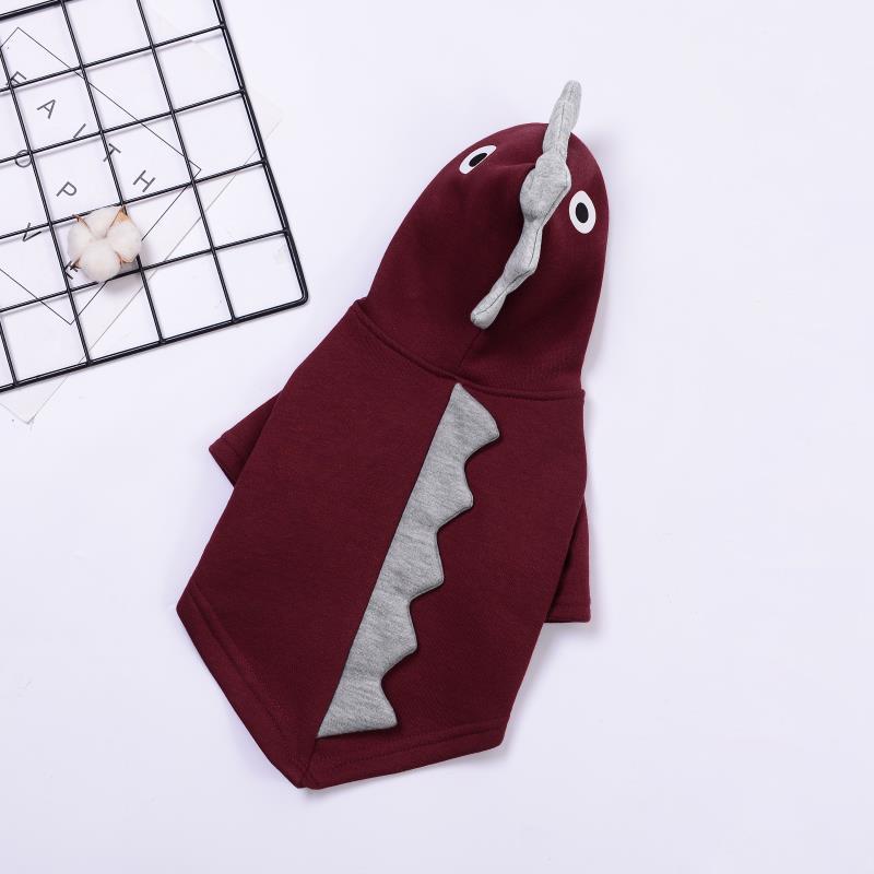 Dinosaur Cotton And Velvet Turned Into Pet Clothing