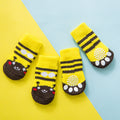 Pet Knit Skid Warm Love Cotton Socks