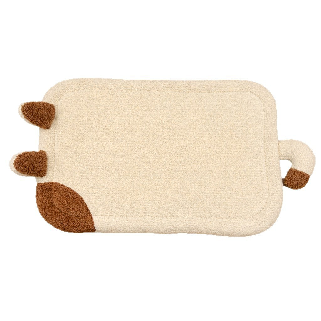 New Dog Cushion Pet Cushion Soft Skin-Friendly Machine Washable Lambskin Pet Cushion Pet Pet Pet Supplies