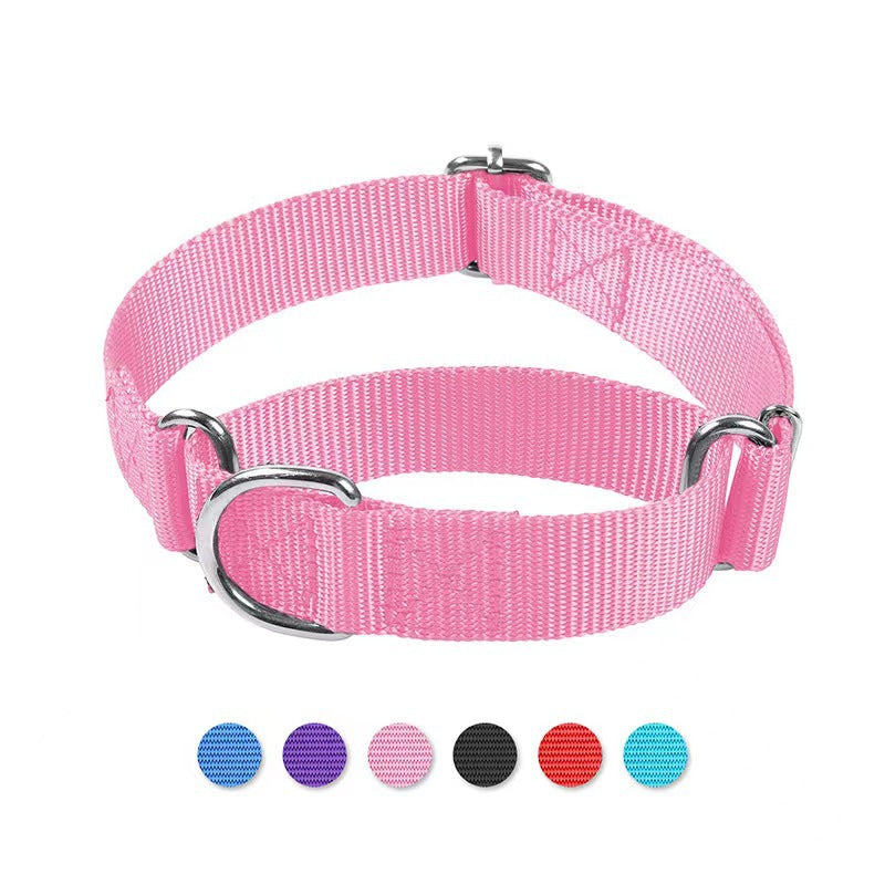 Cat And Dog Collar Adjustable Nylon Explosion-proof Dog Harness Hand Holding Rope Pet Supplies
