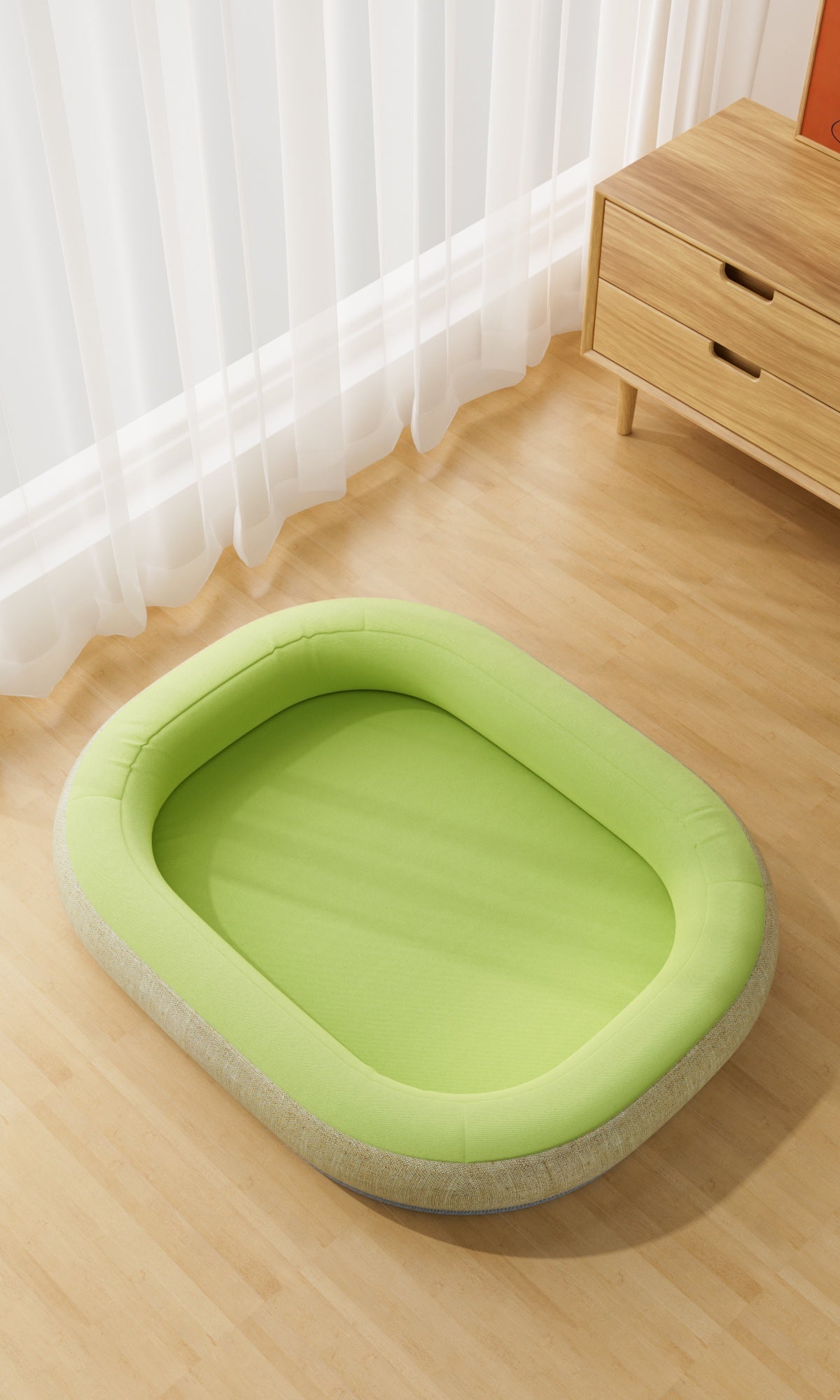 Waterproof Cooling Oval Bed