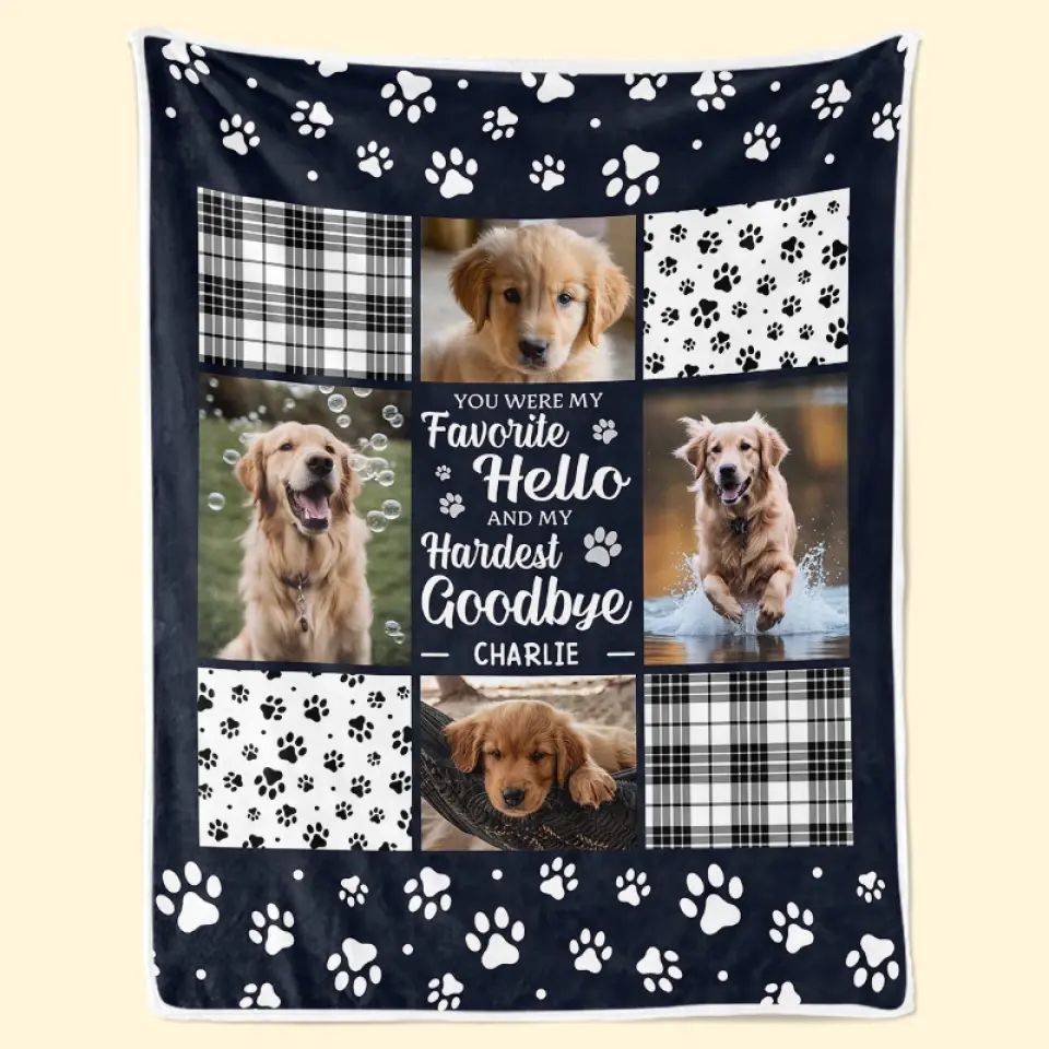 Pet Dog Blanket Super Soft Flannel Creative Personality DIY