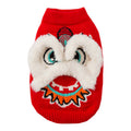 Cats' Autumn And Winter Warmth, Hairless Cats, New Year Lion Dance, Festive Two-legged Sweaters, Knitted Sweaters, Dog And Pet Cat Clothes