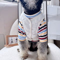 AutumnWinter Warm Dog Vest Two-Piece Set