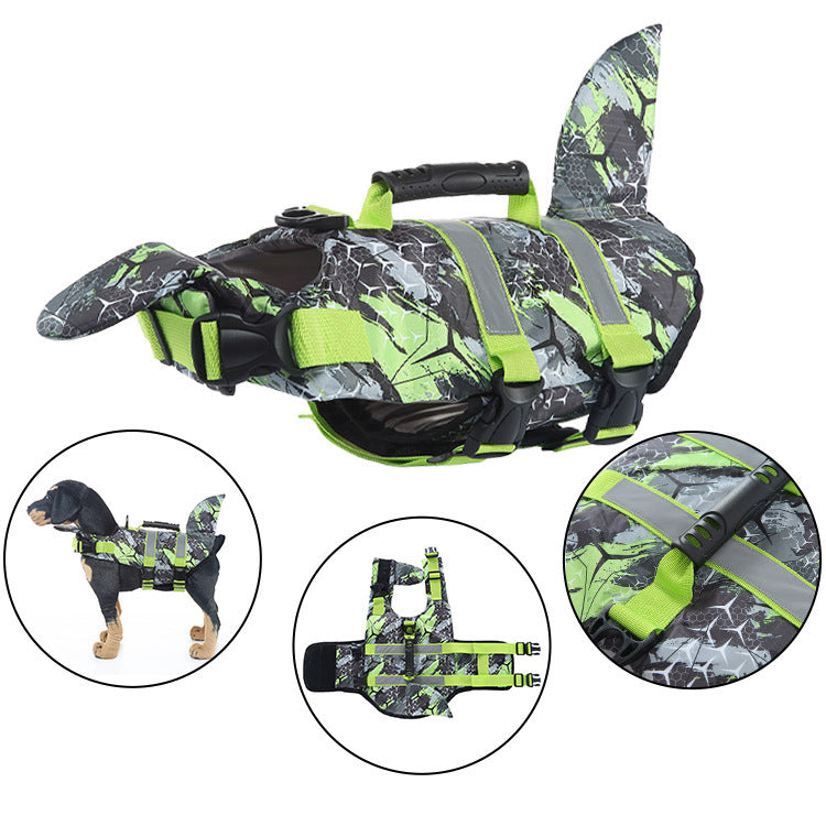 Dog Supplies Pet Swimsuit Life Jacket Pet