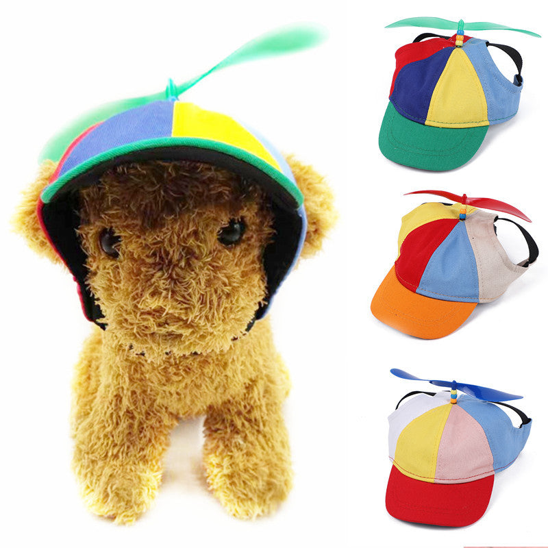 Pet Teddy Bamboo Dragonfly Baseball Cap