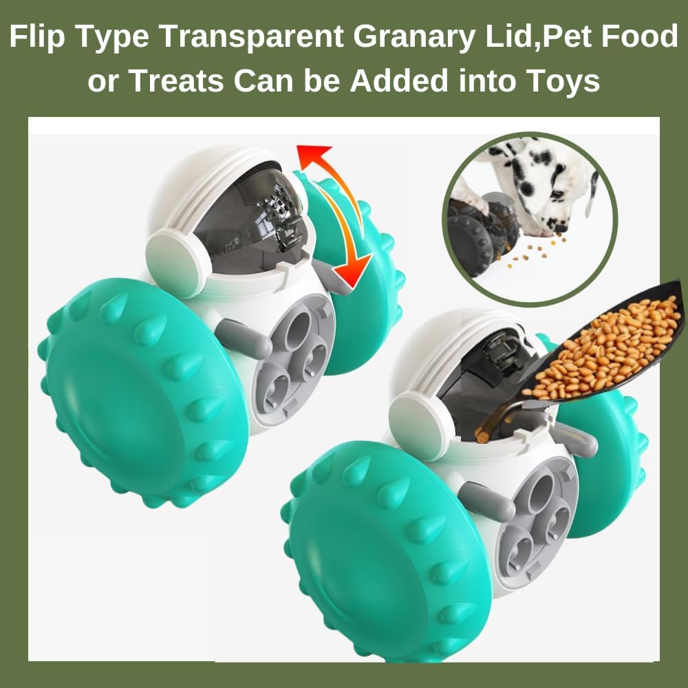 Dog Treat Toy For Small Dogs Food Dispenser Toy Interactive Dog Toy Cat Slow Feeder Toy Treat Dispenser For Dog IQ Training Durable And Suitable For