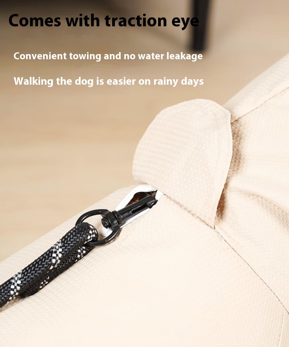 Waterproof Splash Proof Four-leg Raincoat For Dogs