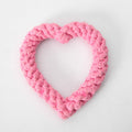 Simple Pet Cotton Rope Woven Love Toy