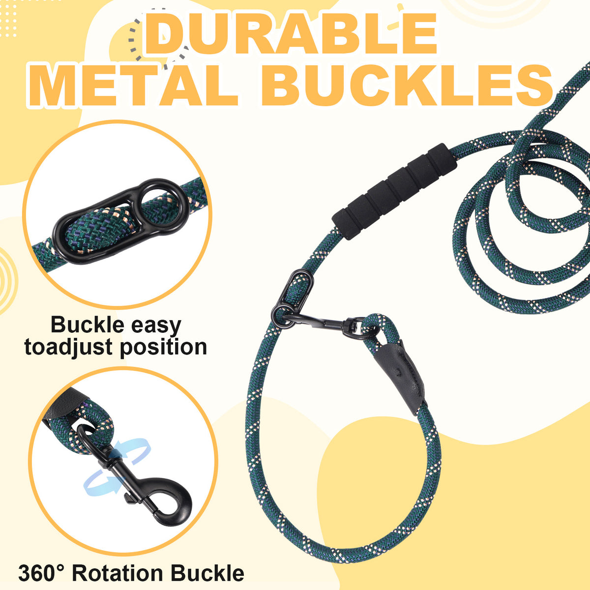 Dog LeashOne-to-two P-style Double Lead