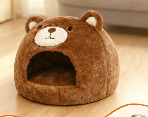 Cat Nest Winter Warm Closed Sleeping Kennel Four Seasons Universal
