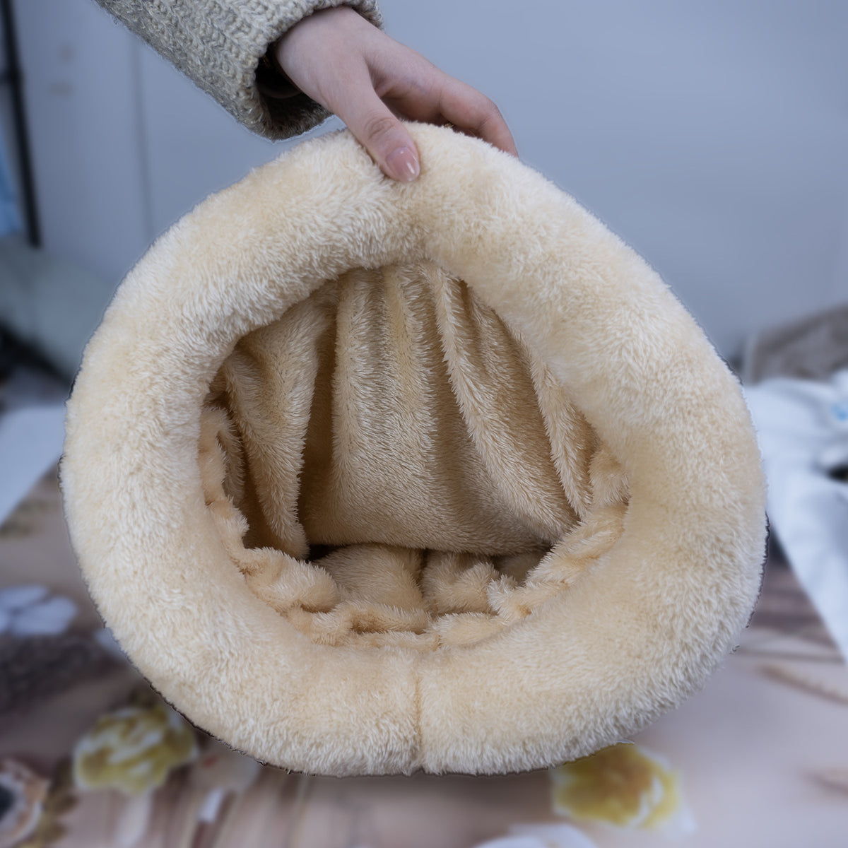 Cat Sleeping Bag Bed Warm Soft For Sphynx Cats Devon Rex Kittens