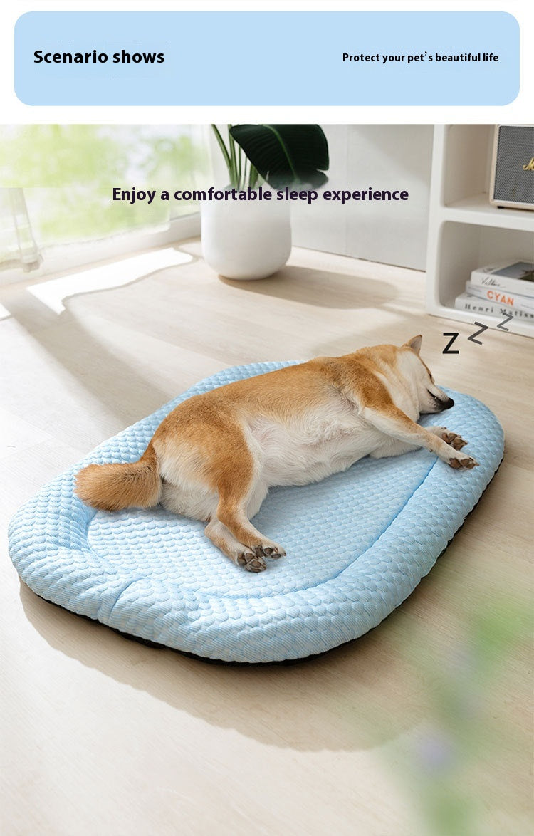 Ice Mat Ice Pad Kennel 3D Cool Mat Breathable Dog Mat