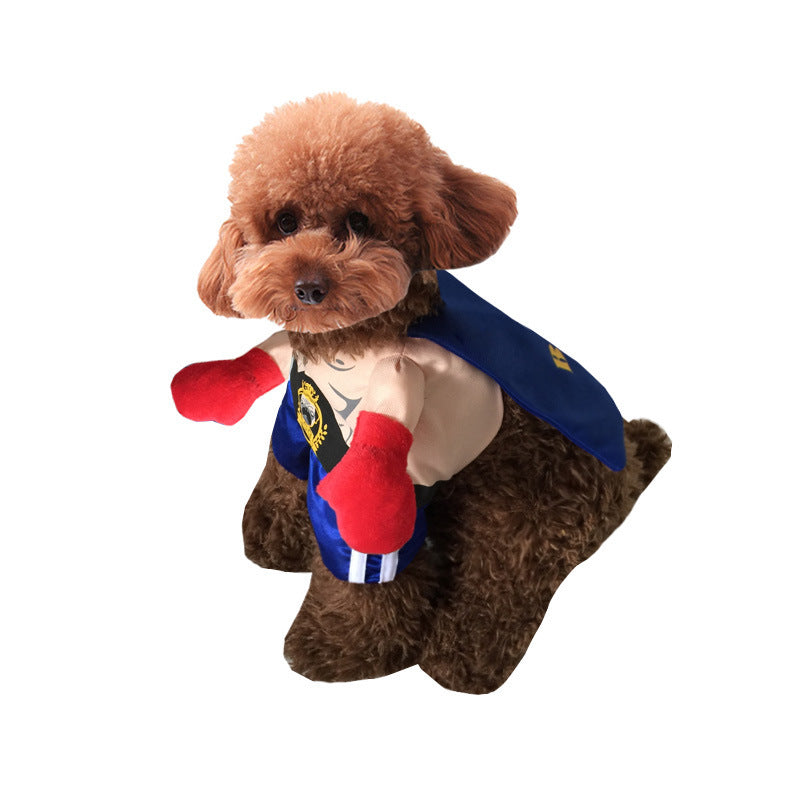 Halloween Dog Clothes Boxer Upright Outfit