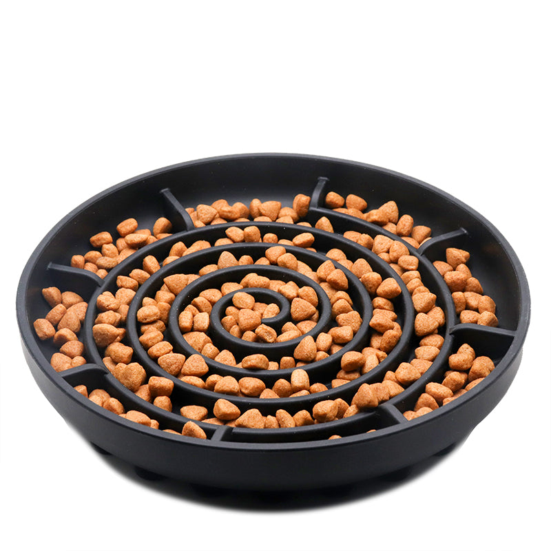 Dog Slow Food Bowl Anti-tumble Round