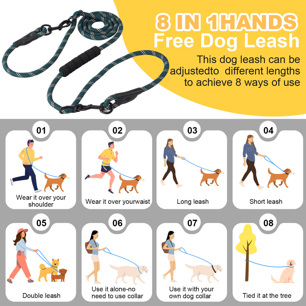Dog LeashOne-to-two P-style Double Lead