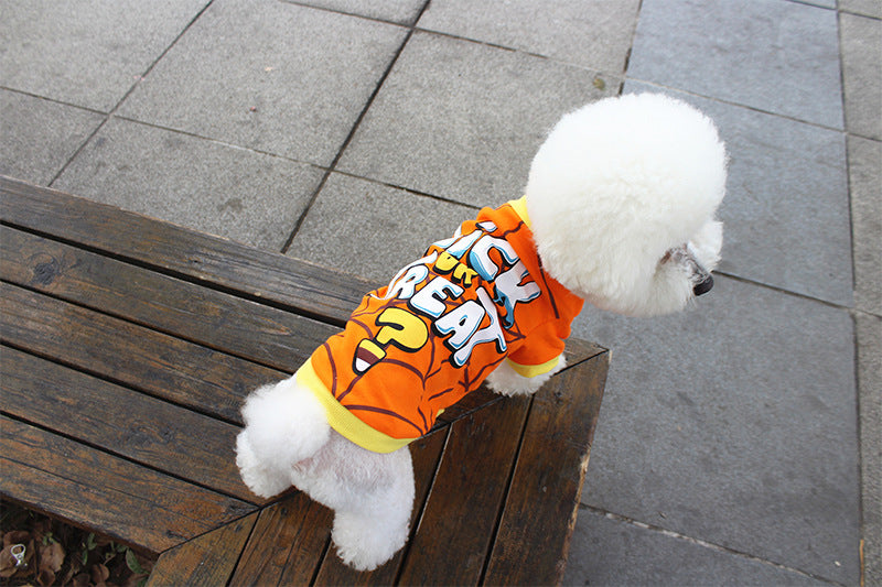 Cartoon Printed Dog T-shirt