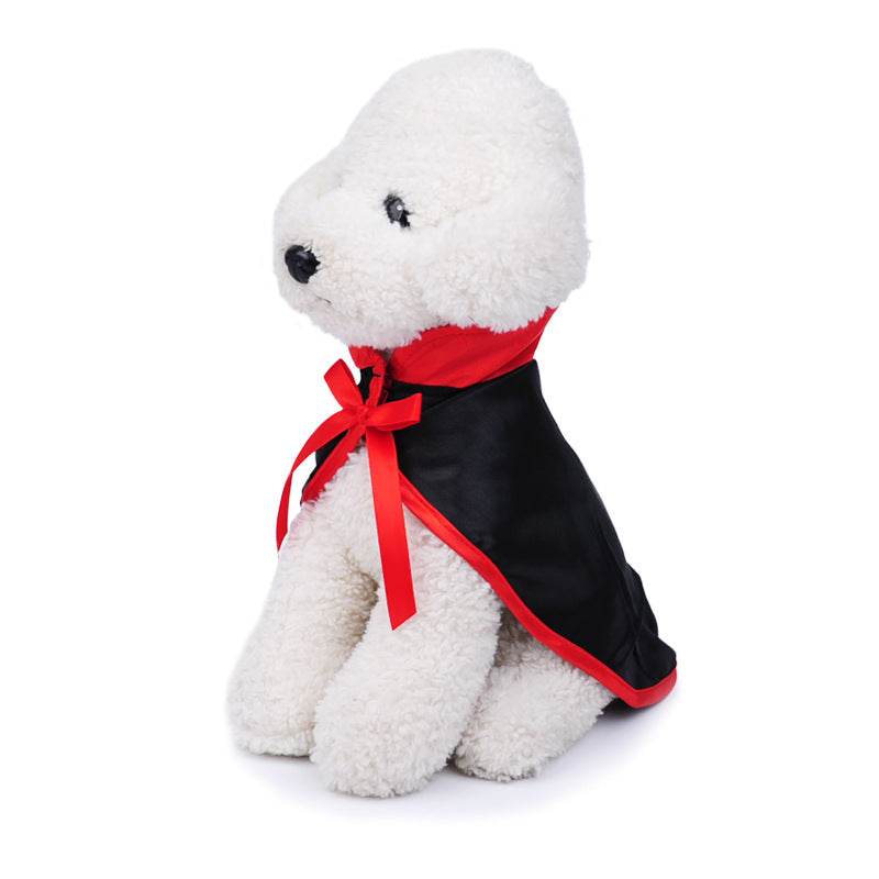 New Year's Pet Clothes Cloak Decorations