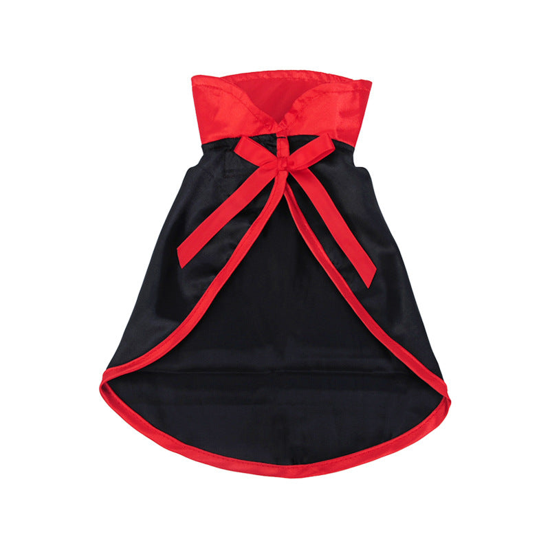 New Year's Pet Clothes Cloak Decorations