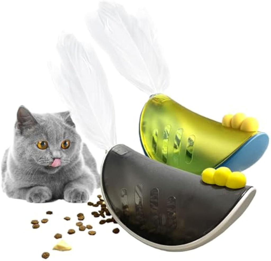 Cat Catnip Toys Cat Puzzle Toys Tumbler Interactive Cat Toys For Indoor Cat Puzzle Feeder Funny Kitten Treats