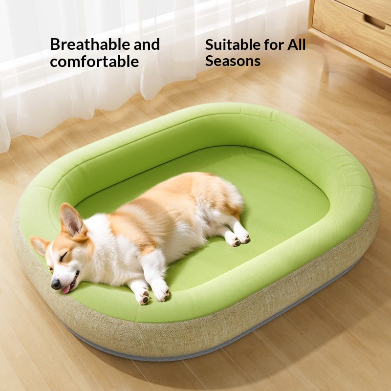 Waterproof Cooling Oval Bed