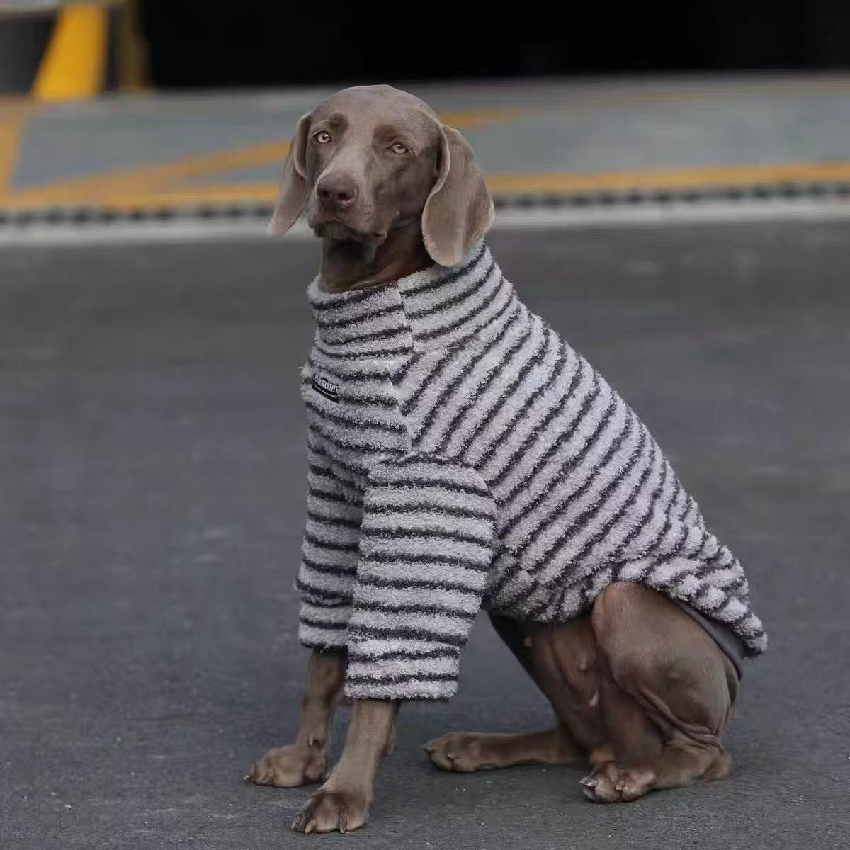 Warm Fleece Sweater For Medium- To Large-Sized Dogs
