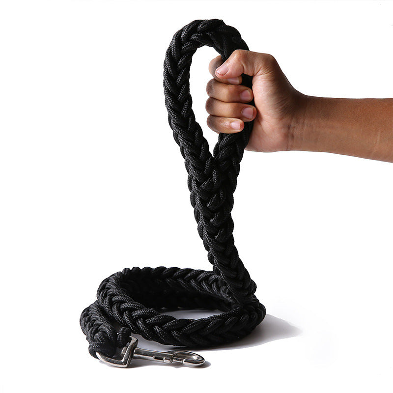 Eight-strand Nylon Leash Suitable For Medium- To Large-sized Dogs