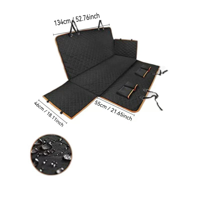 Car Pet Mat Safety Full Coverage, Car Rear Pet Mat, Dirt-resistant Cat And Dog Pet Seat Mat Factory Direct Sales