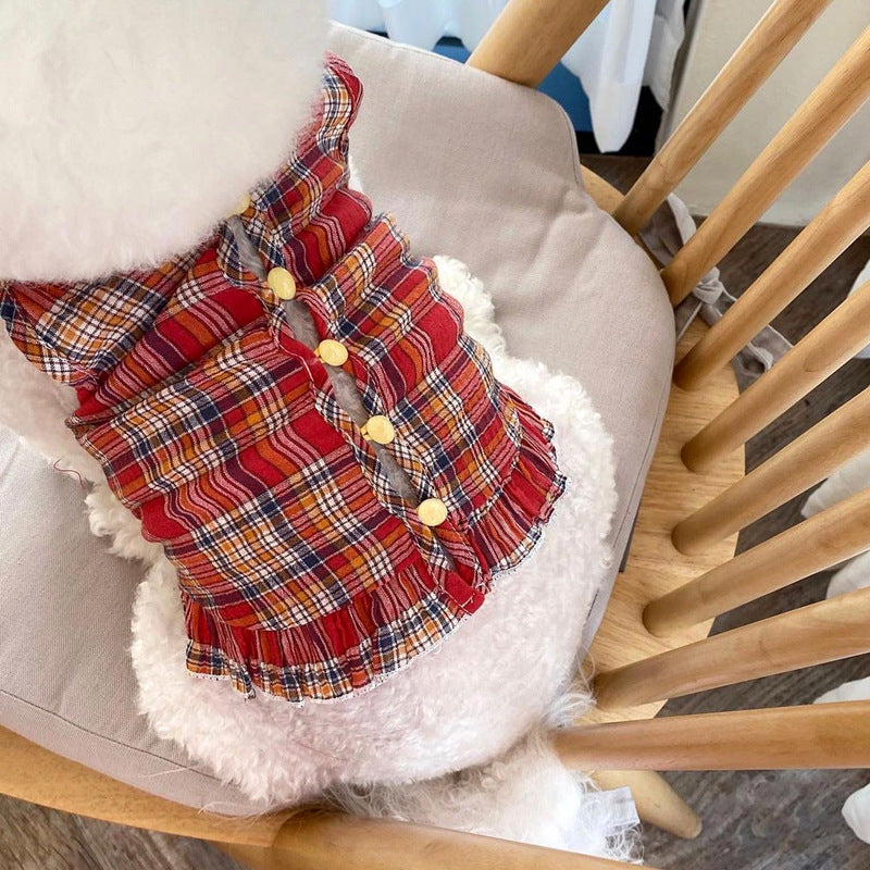 New Thin Breathable Pet Sling Dog Clothes