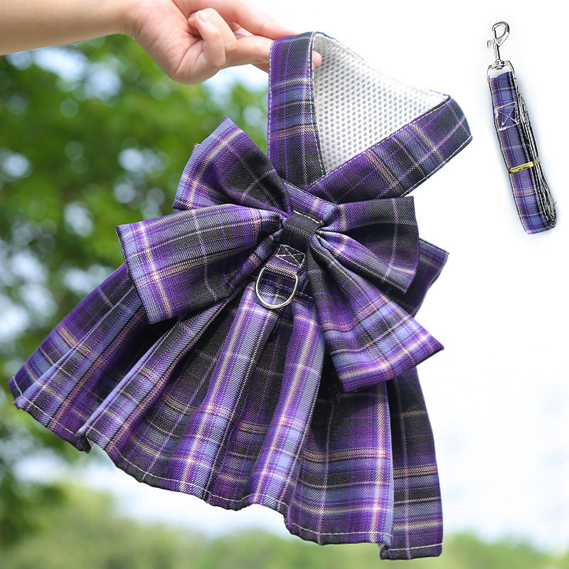 Pet Princess Skirt Strap Dog Leash
