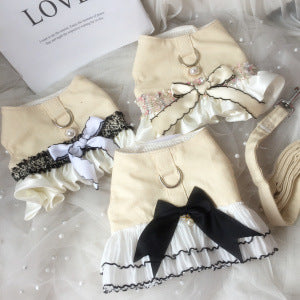 Hand Holding Rope Universal Teddy Bichon Chest Strap Dog Leash Suit