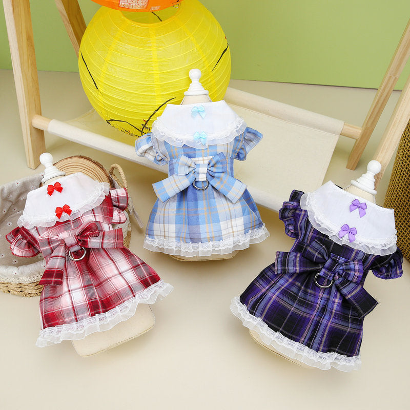 Pet Summer Thin Cat Dog Clothes Skirt