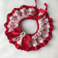Handmade Custom Ribbon Cat Bib Collar Necklace