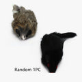 Pet Cat Teaser Toy Plush Mouse