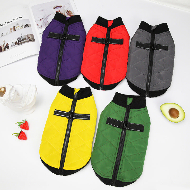 Clothes French Bucket Cotton Vest Dog Clothes