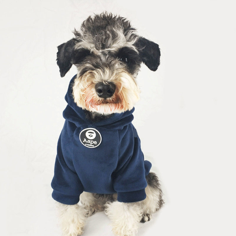 Dog Clothes Autumn And Winter Clothes Super Soft Sweater Thick Warm Sweater Corgi Schnauzer Fleece