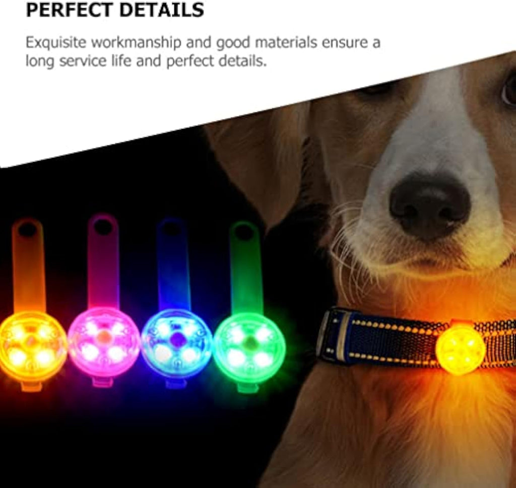 Pet Glow Pendant Light Pendant Pet Hanging Adorn Dog Safety Pendant Outdoor Dog Luminous Pendant Dog Leash Lights For Night Walking Luminous Dog