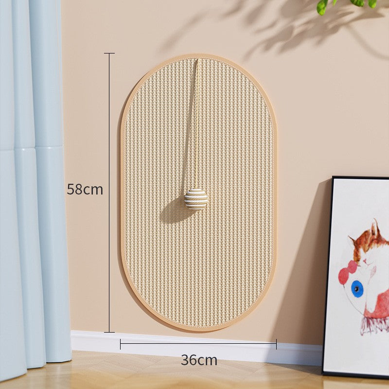 Sisal Cat Scratcher Wall-mounted, Standing Type
