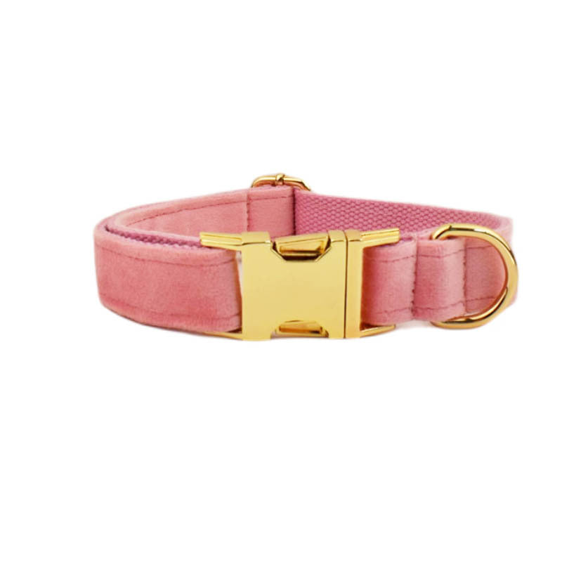 Pet Collar Dog Fabric Velvet