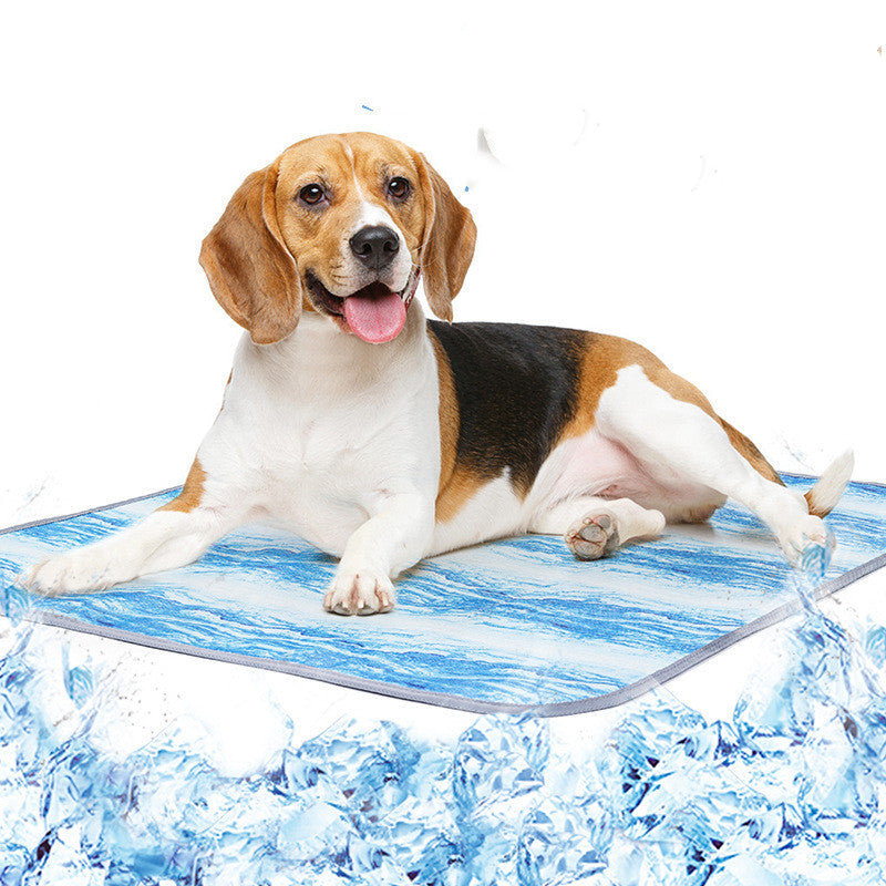 Pet Ice Silk Mattress Summer Refreshing Breathable Cooling Cooling