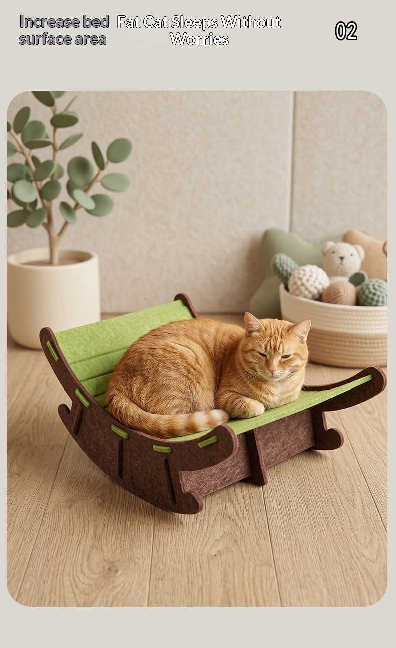 Cat & Dog Rocking Chair Scratcher, Wear-Resistant & Durable
