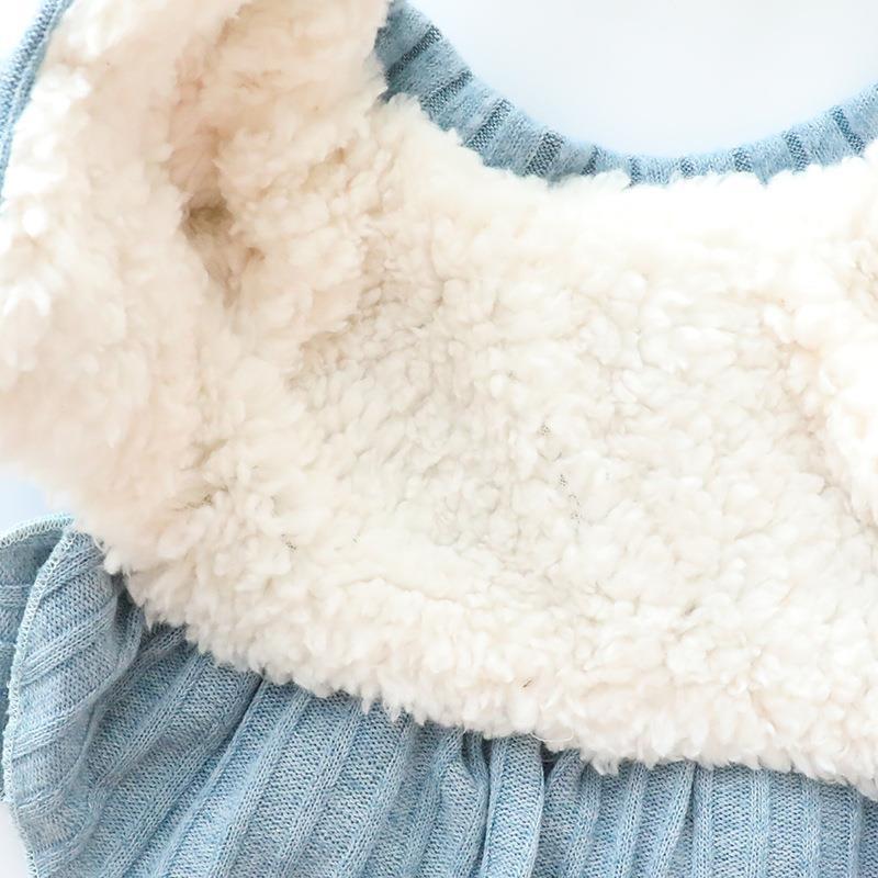 Pet Dog Clothes Cat Princess Skirt Cotton Padded Clothes