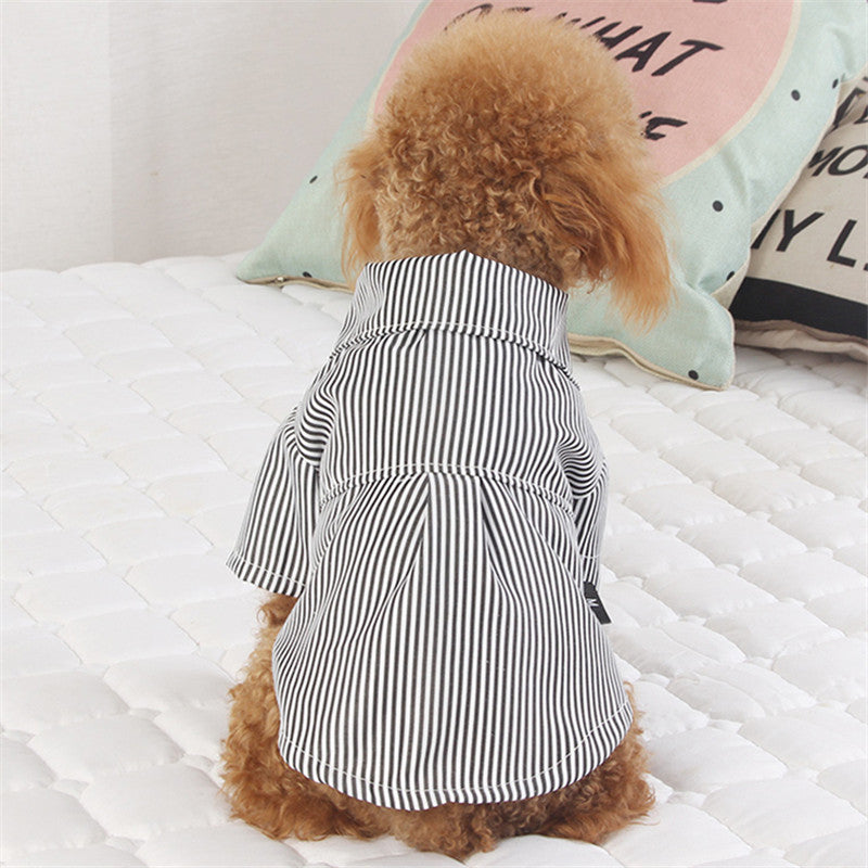 Thin Style Shirt Breathable Teddy Bichon Pomeranian Puppy Small And Medium-sized Dog Suit