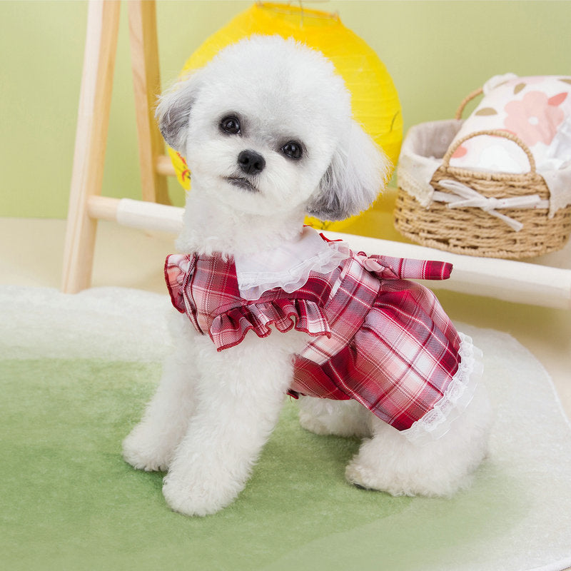 Pet Summer Thin Cat Dog Clothes Skirt