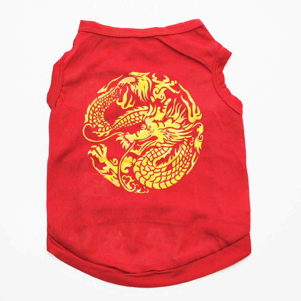 Pet Clothing Puppy Summer Vest Polyester Breathable