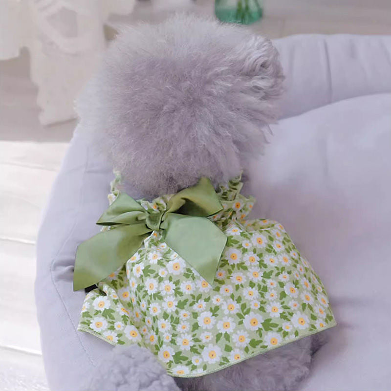 Pet Fashion Spring And Summer Strap Dress