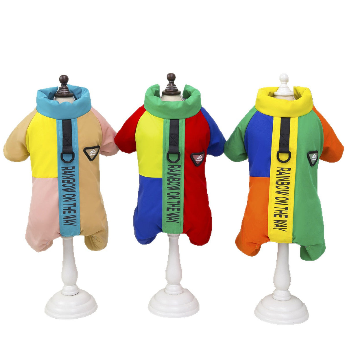 Pet Dog Winter Warm Thickened Four-leg Cotton-padded Clothes